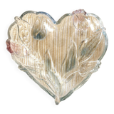 Heart-shaped glass empty pocket