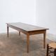Grande table de ferme en bois, 1880