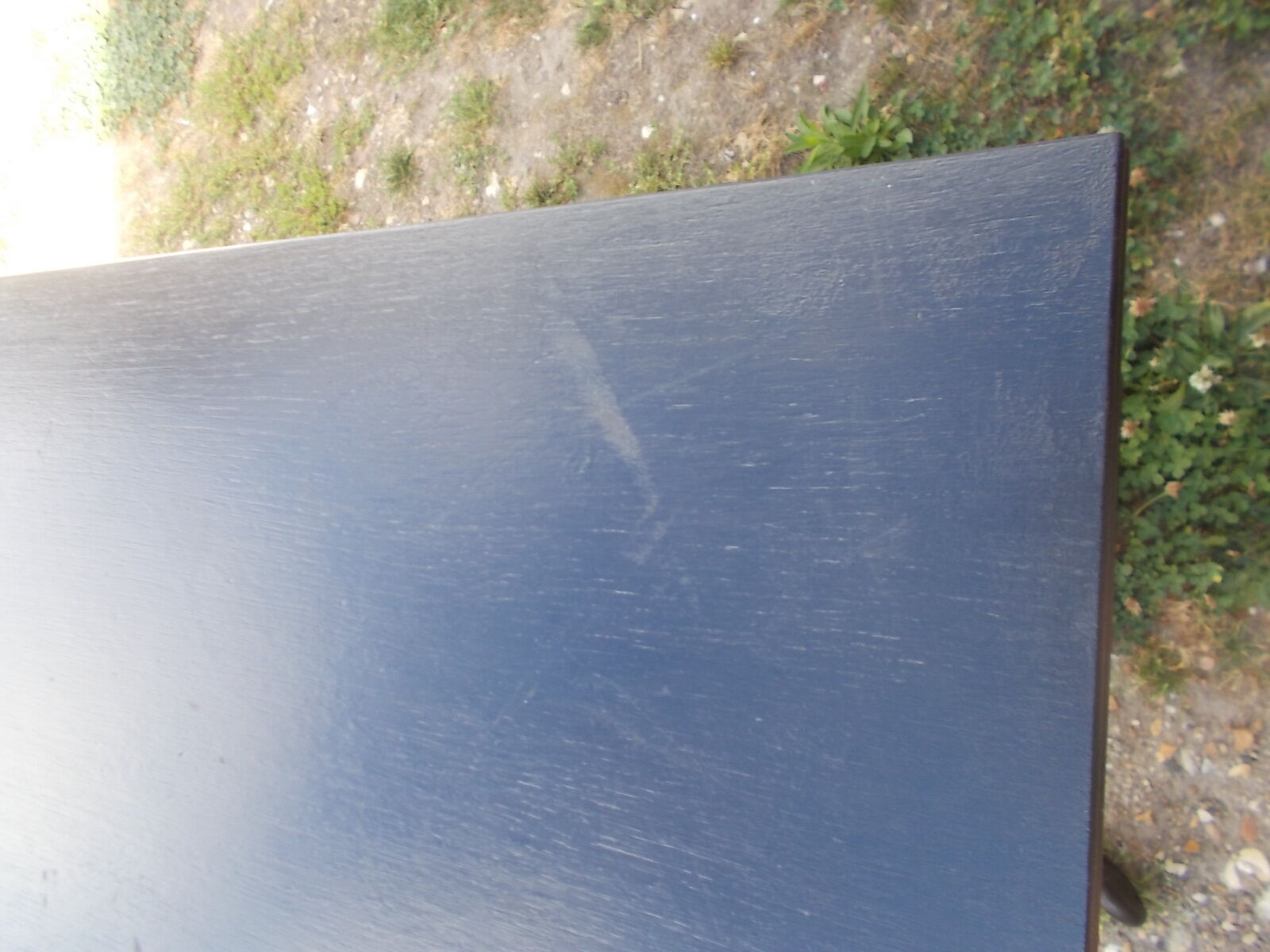 Wooden rolling table