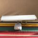 Lampe de bureau Hobco metal gris avec bras flexible chrome années 70 vintage