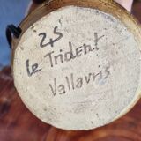 Vallauris ceramic lamp