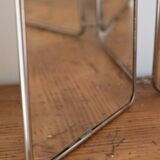 Vintage triptych barber mirror