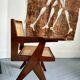 Pierre Jeanneret chaise modèle à  écritoire