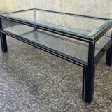 Pierre Vandel coffee table, Hollywood Regency model, vintage, 70s