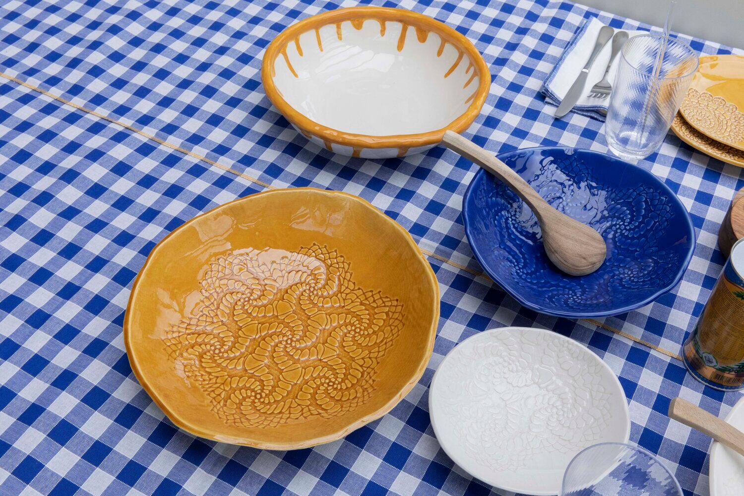 Saffron malt XL - salad bowl