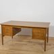Mid-Century Oak Executive Desk, Denmark, 1960s