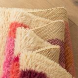 Desso Space Age carpet, 1970s, beige with berry tones