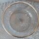 Ancien saladier en cristal taille et monture argent massif poincon minerve, baccarat