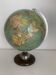Vintage globe 1961 terrestrial Dietrich Reimer Berlin world map - 45 cm