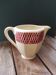 Vintage French milk jug, Badonviller porcelaine
