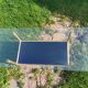 vintage coffee table, brass frame, glass and mirror tray, 50/60'S, 15 photos