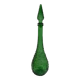 Green bubble carafe Empoli from the 1960s