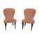 Velvet armchairs, 1950s, set of 2