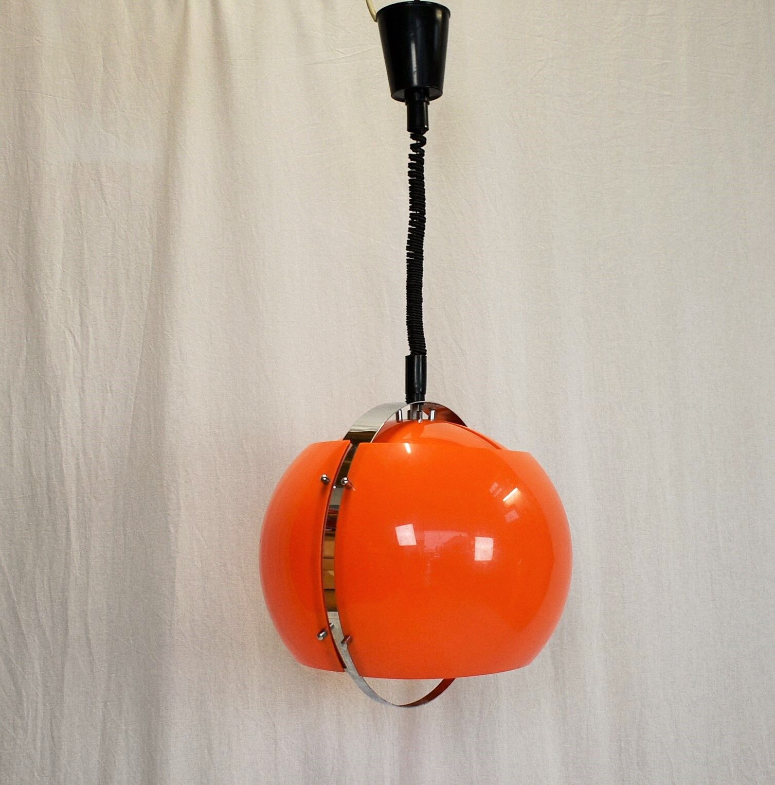 Hanging lamp designed by Harvey Guzzini, Meblo, 1970’s