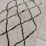 Handmade Moroccan Berber rug 152 X 91 CM