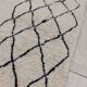 Tapis berbère marocain artisanal fait main 152 X 91 CM