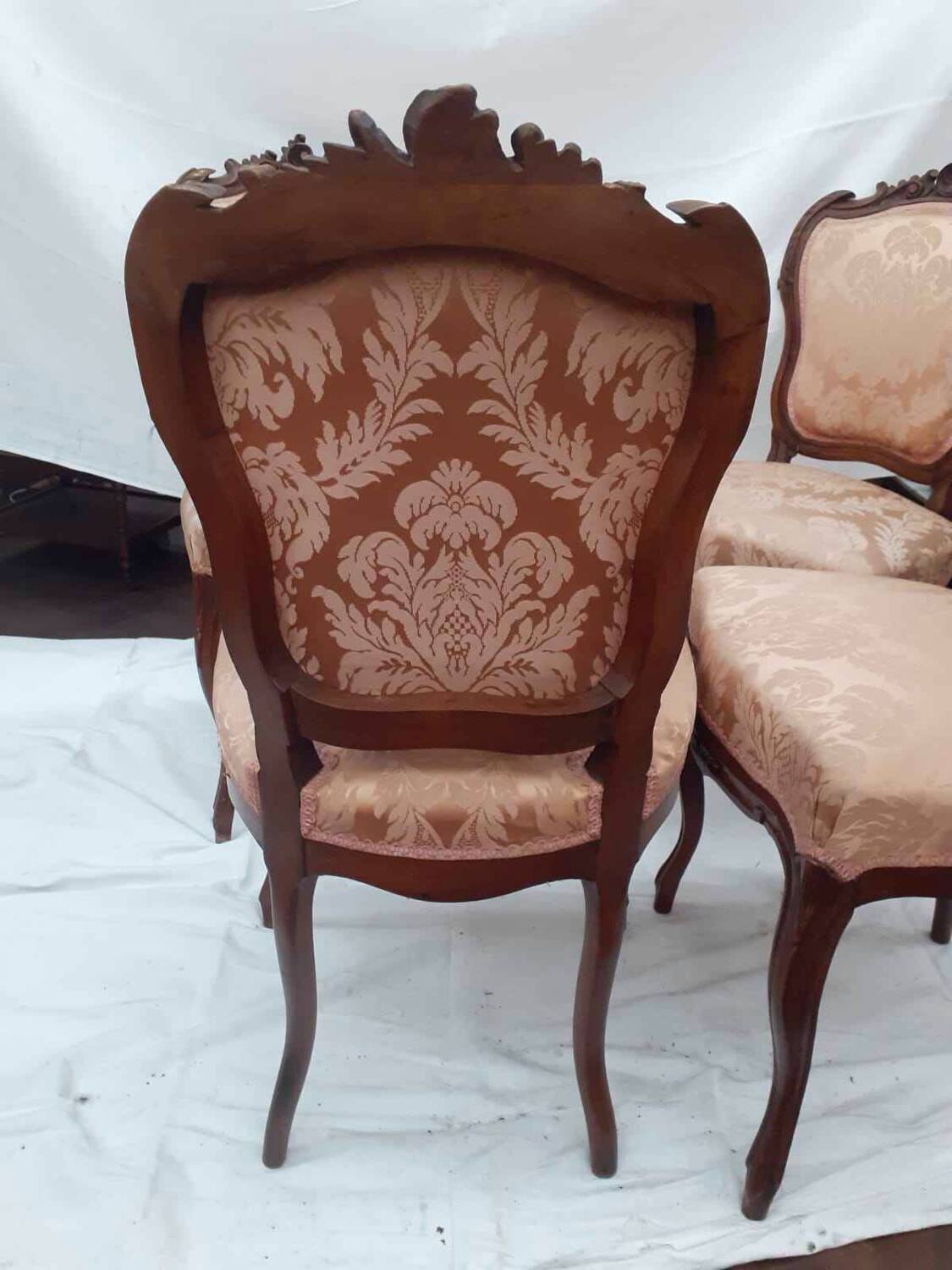 4 Louis XV style chairs