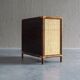 Vintage rattan & woven cane cabinet