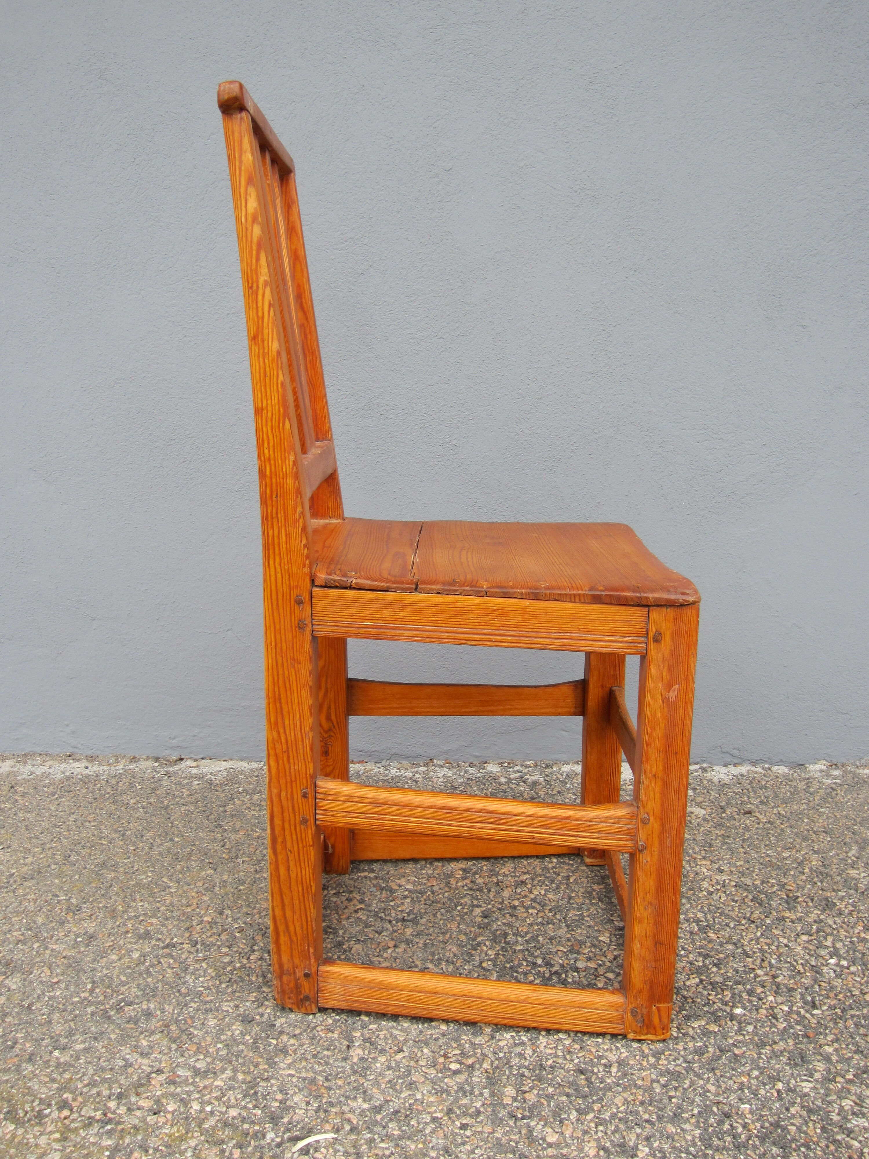 Rustic farmhouse chair