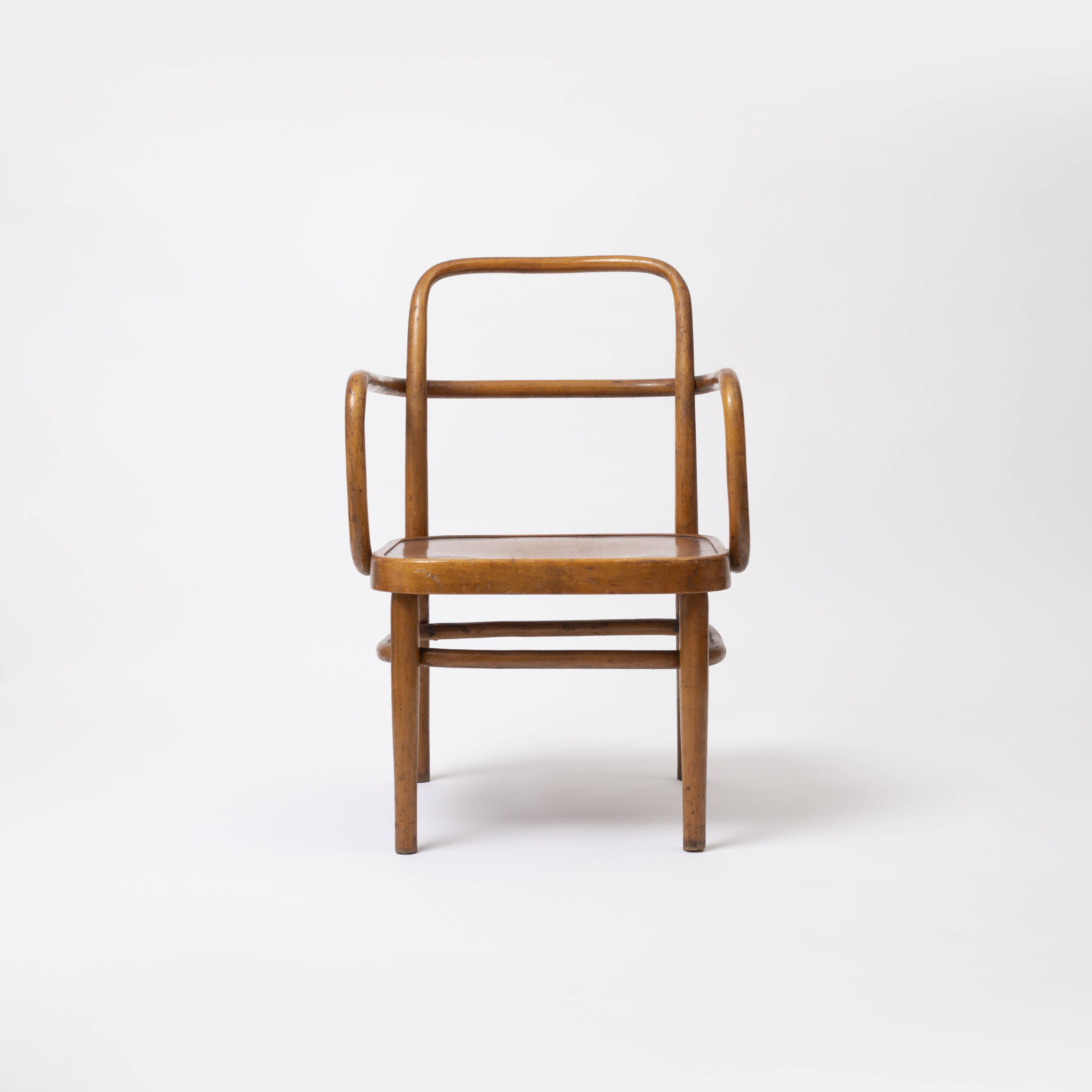 A 64 F chair by Gustav Adolf Schneck, Thonet, 1930s