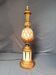 Vintage Art Deco Pineapple Lamp Base in Wood & Gold