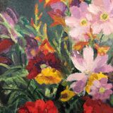 Oil on panel by Adolfo Busi