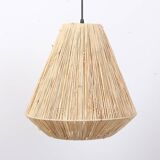 Wicker pendant light
