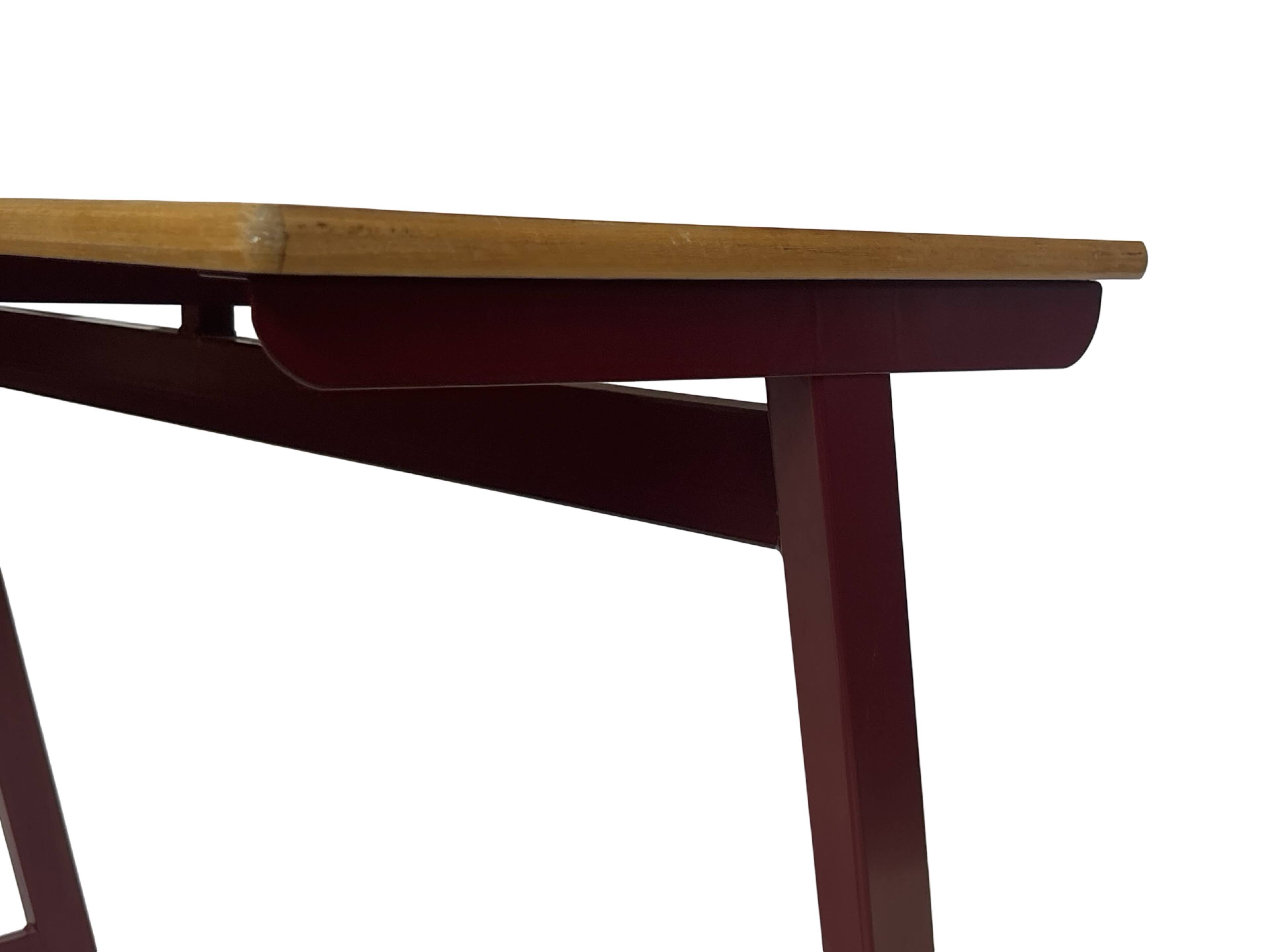 Vintage desk 80s design Galvanitas compact work place