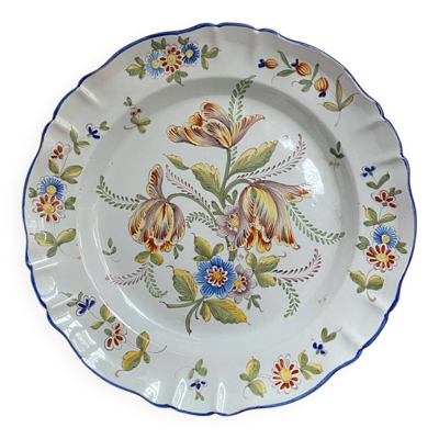 Plat XIXe SAINT CLÉMENT