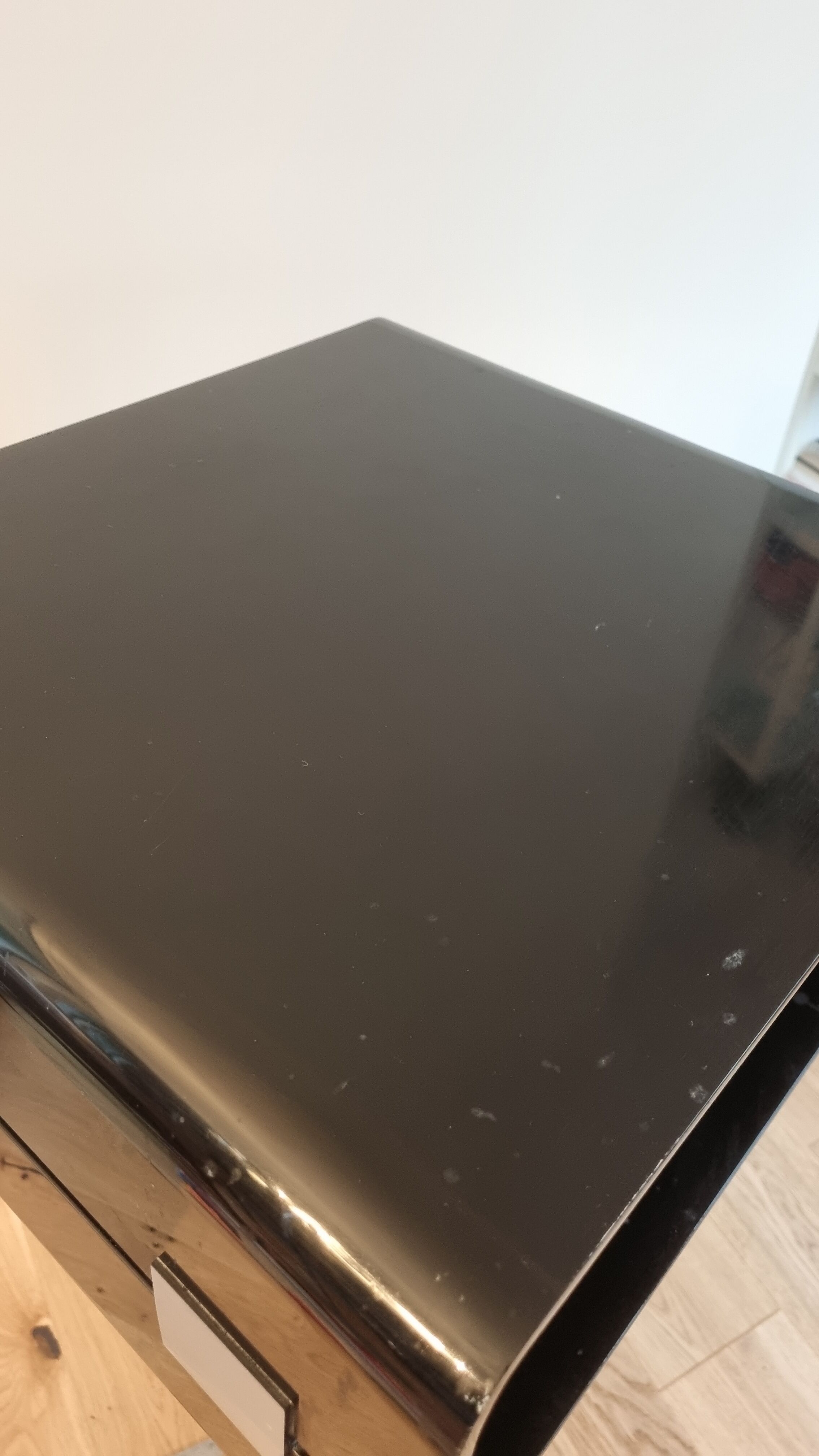 Plexiglass furniture on wheels