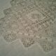 Antique tablecloth .tulle/lace quality 225cmx225cm .n°48