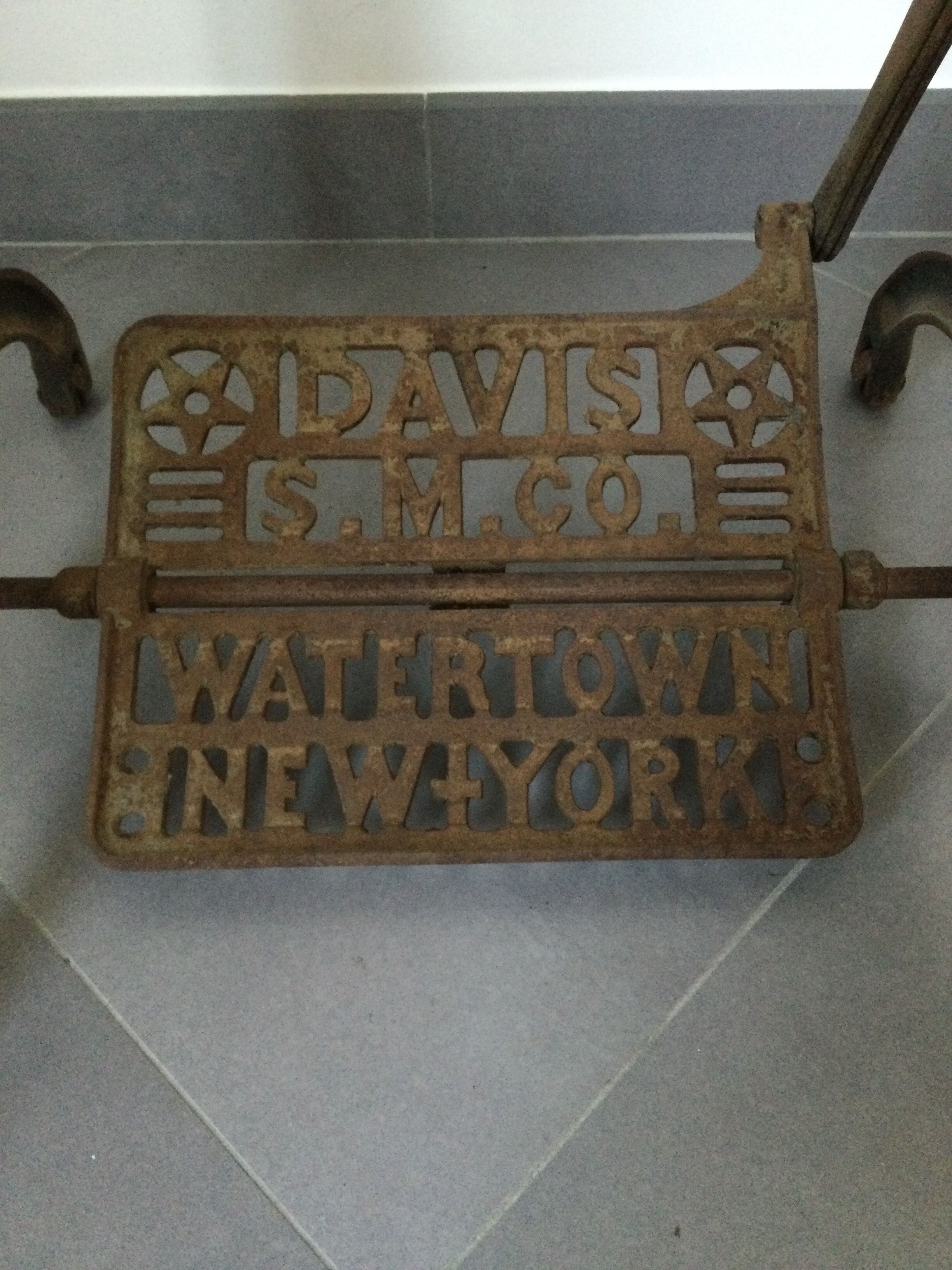 Davis brand sewing machine