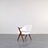 Fauteuil Norvégien en Teck modèle Blinken par Sigurd Resell pour Rastad & Relling