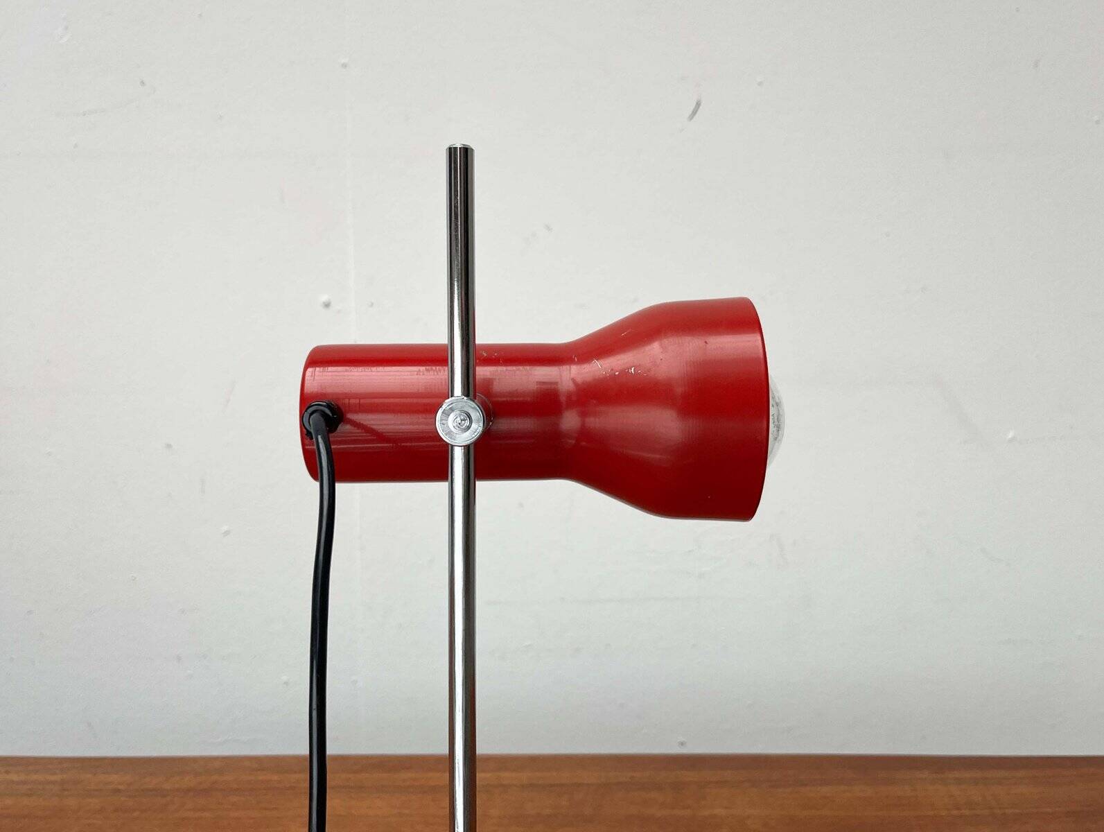 Swiss modern table lamp from the mid-century space age, 1960s.