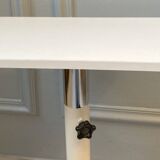 Side furniture with chrome wheels from the 60s