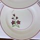 4 vintage flat plates from the Salins factory 210638