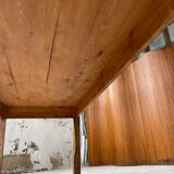 Farmhouse table in elm and pine 2m