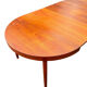 Scandinavian table in teak, design by Harry Ostergaard.