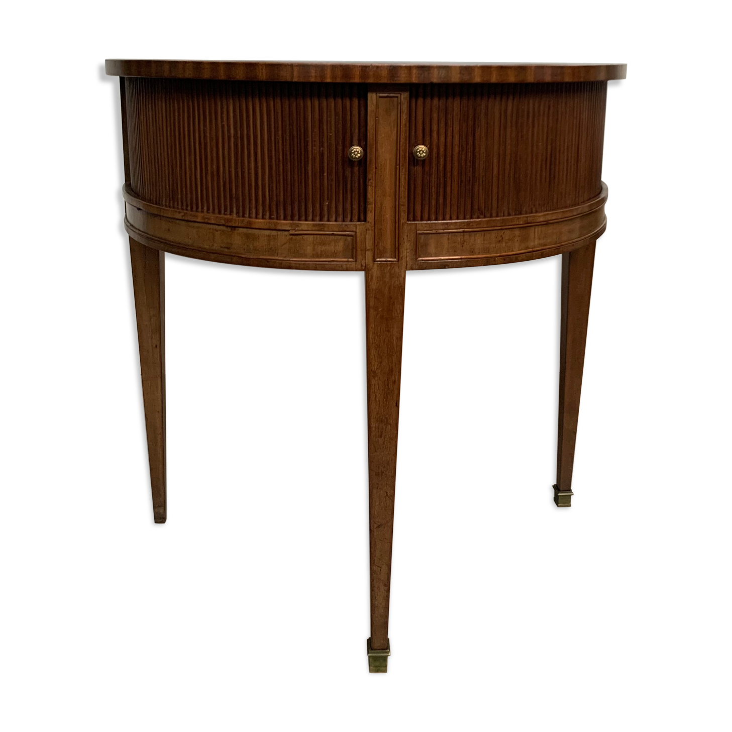 Table cabinet half moon Louis XIV