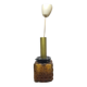 Vintage figurative glass hanging lamp, Poland, 1970s