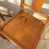 2 1950s bistro chairs