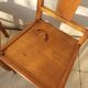 2 1950s bistro chairs