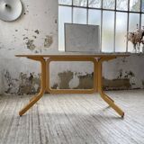 Alback bentwood beech table Ikea vintage