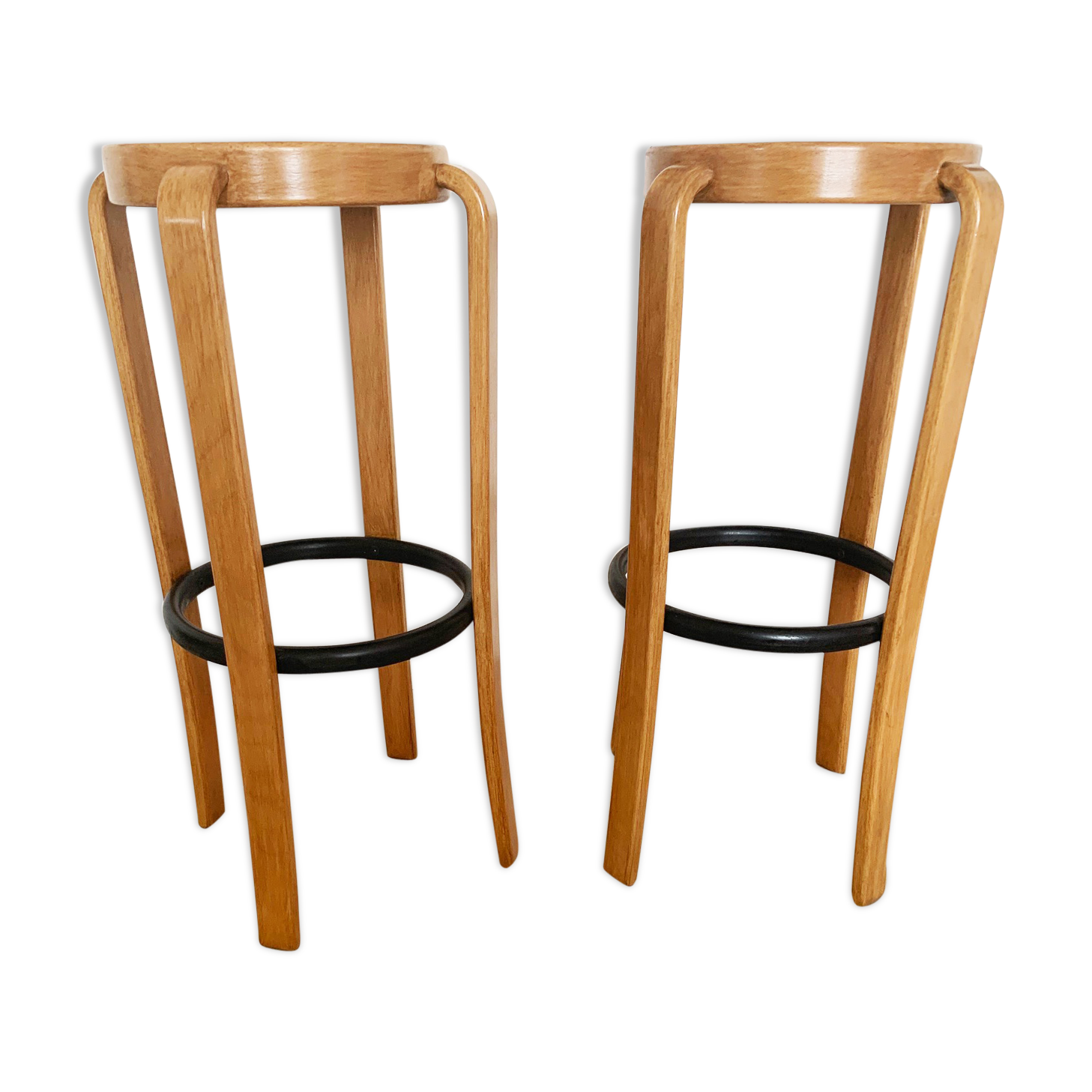 Set of 2 série 8000, scandinavian stools by Thygesen and Sorensen by Magnus Olesen