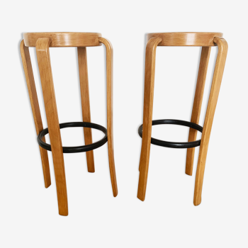 Set de 2 tabourets scandinaves série 8000 de Thygesen et Sorensen par Magnus Olesen