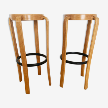 Set of 2 série 8000, scandinavian stools by Thygesen and Sorensen by Magnus Olesen