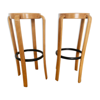 Set of 2 série 8000, scandinavian stools by Thygesen and Sorensen by Magnus Olesen