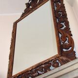Mirror in a carved frame , 1940s - 130x92cm