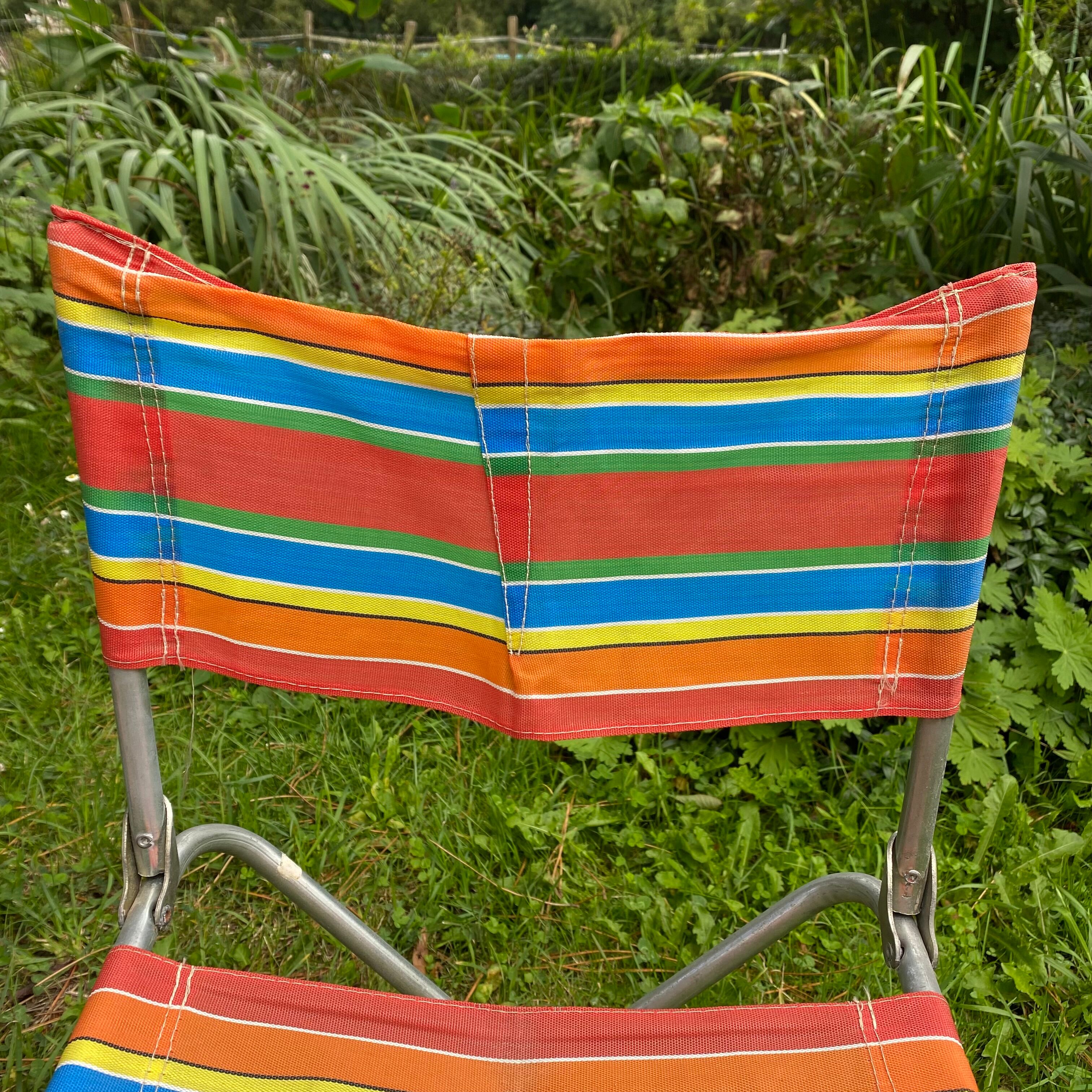 Vintage camping chairs 70s