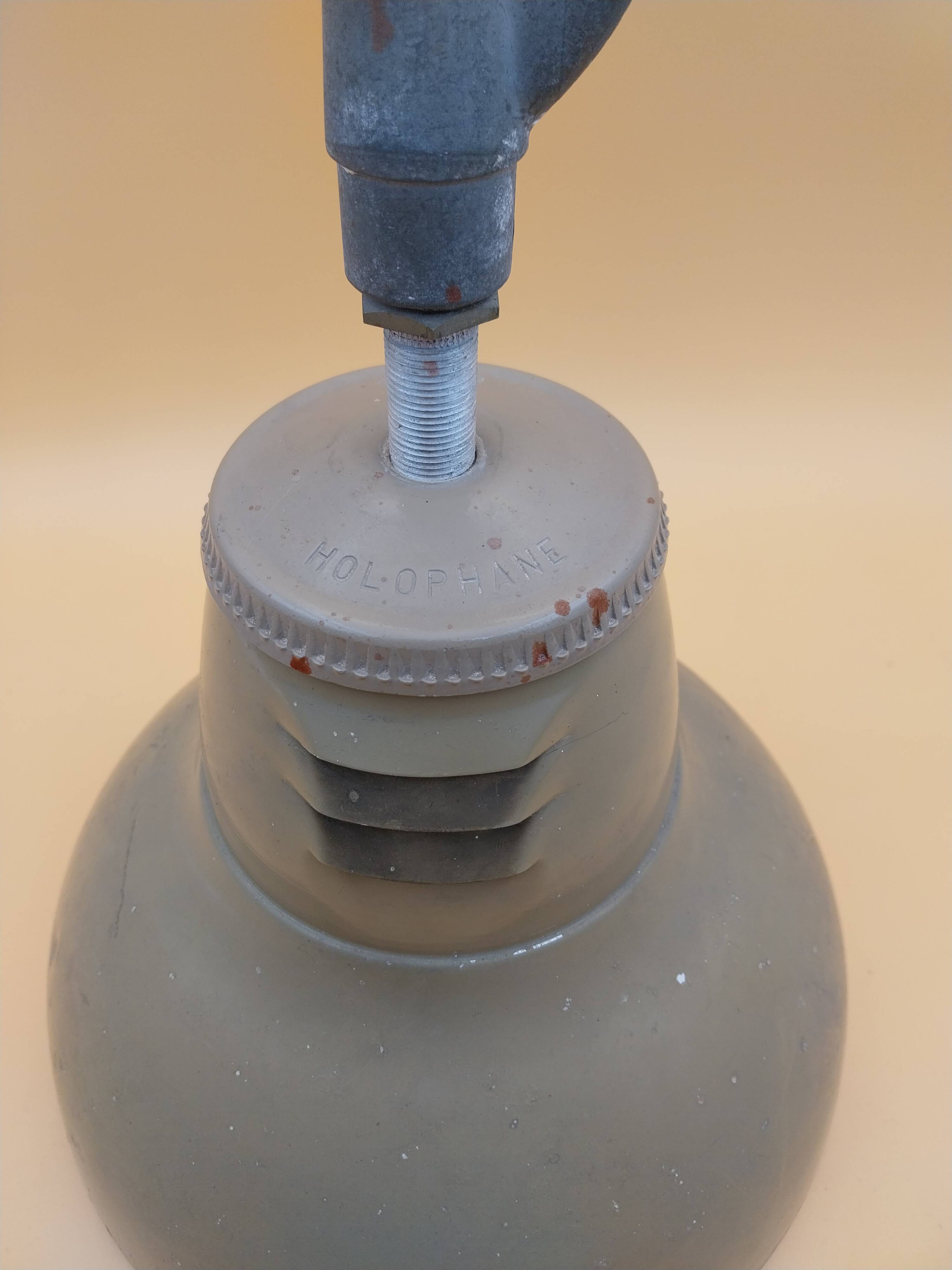 Holophane 3443 industrial suspension metal workshop ceiling light